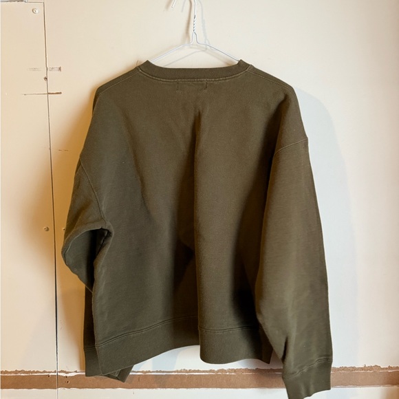 Mancy & Clark Olive Women's Sweatshirt - Picture 5 of 6